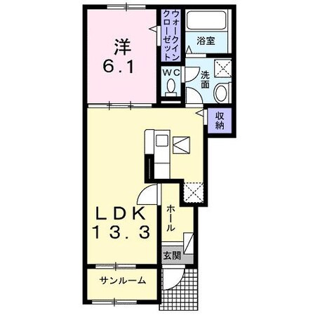 サン　ジュエルの物件間取画像